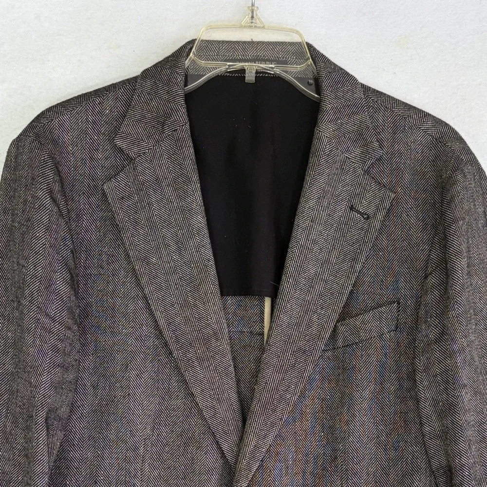 Banana Republic Blazer 38R Slim Lanificio F.Lli Balli‎ Linen Wool Unstructured